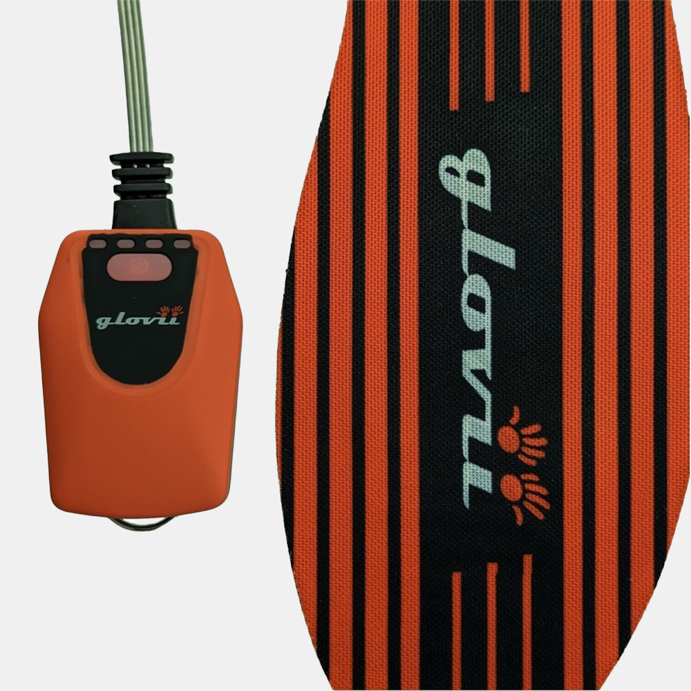 Glovii - Värmesulor för Skidåkning Ultratunna med Appstyrning