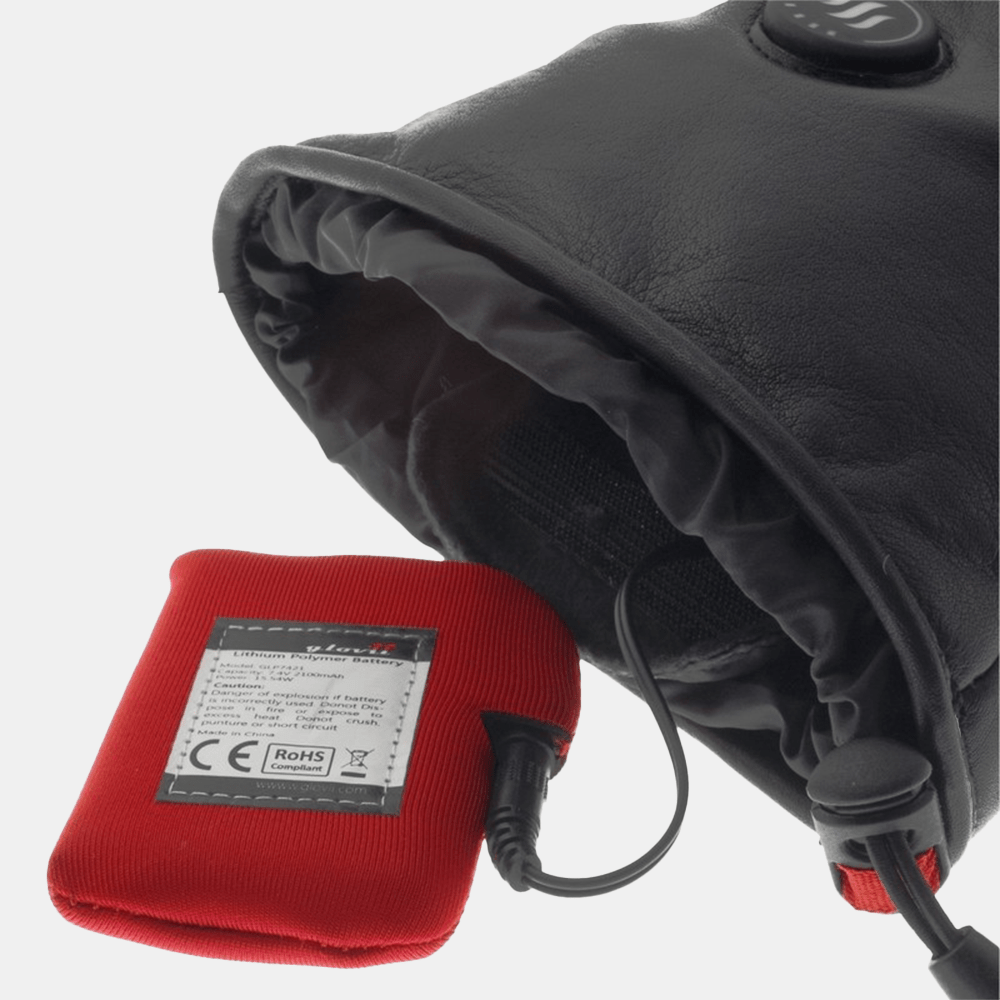 Glovii - Läder Skid- och Värmehandskar - Nordiq Heat