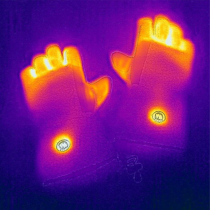 Glovii - Shearling Värmehandskar - Nordiq Heat