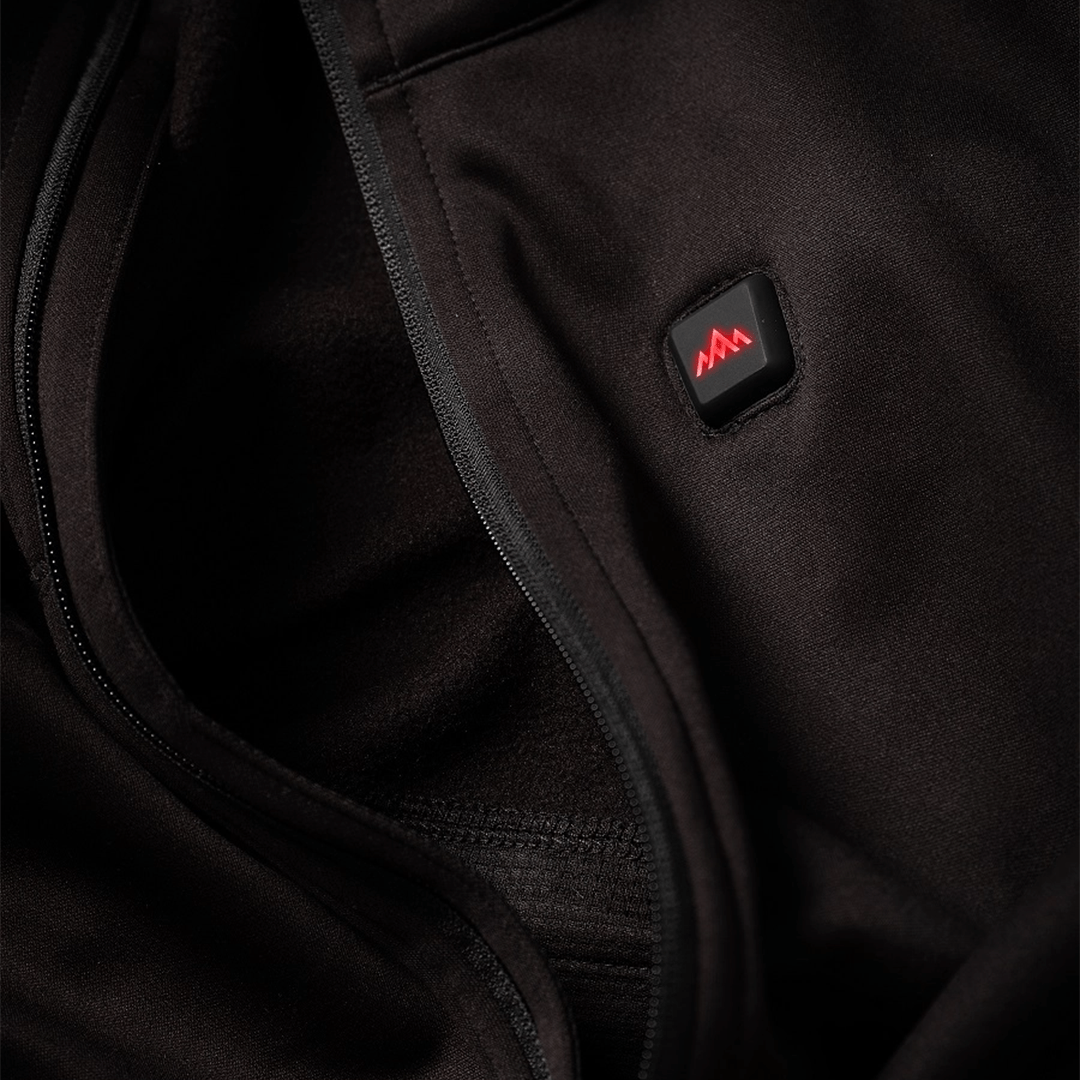 HeatX - Värmefleece Dam Svart - Nordiq Heat