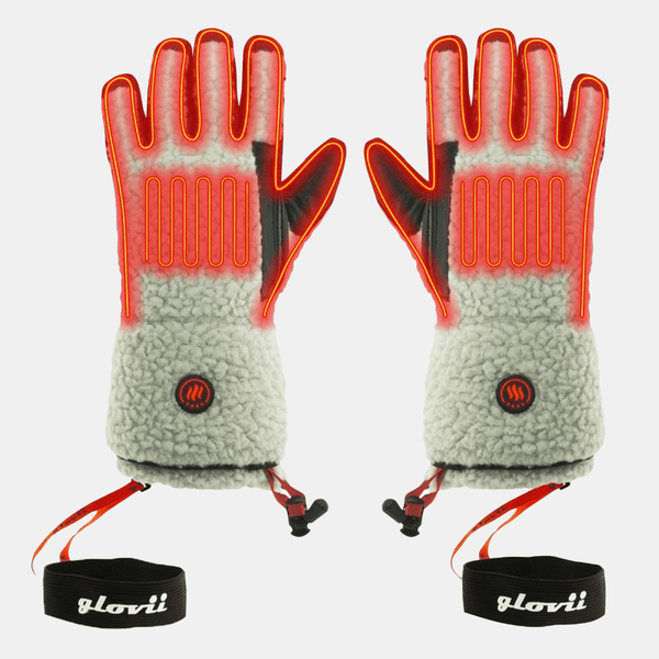Glovii - Shearling Värmehandskar