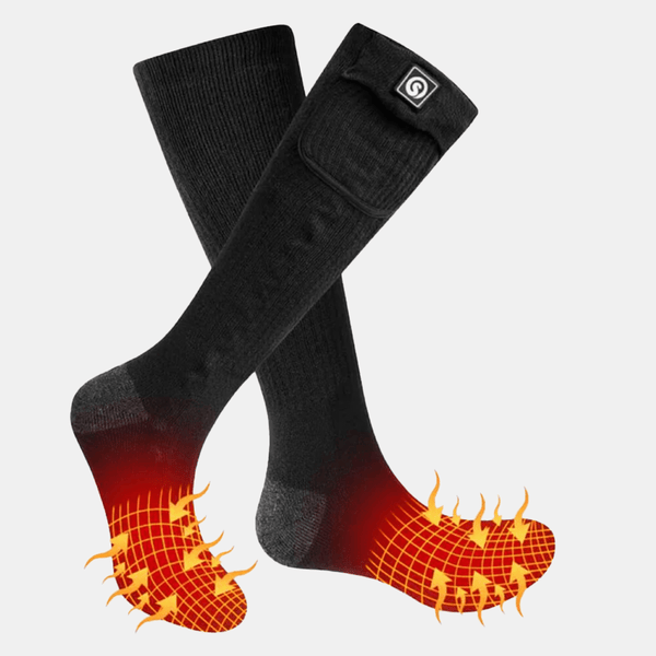 Savior Heat - Värmestrumpor Snowboard Svart