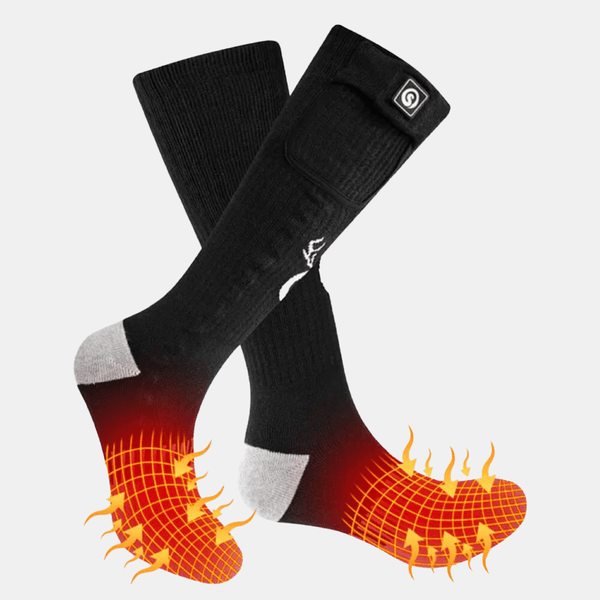 Savior Heat - Värmestrumpor Svart/Grå Outdoor